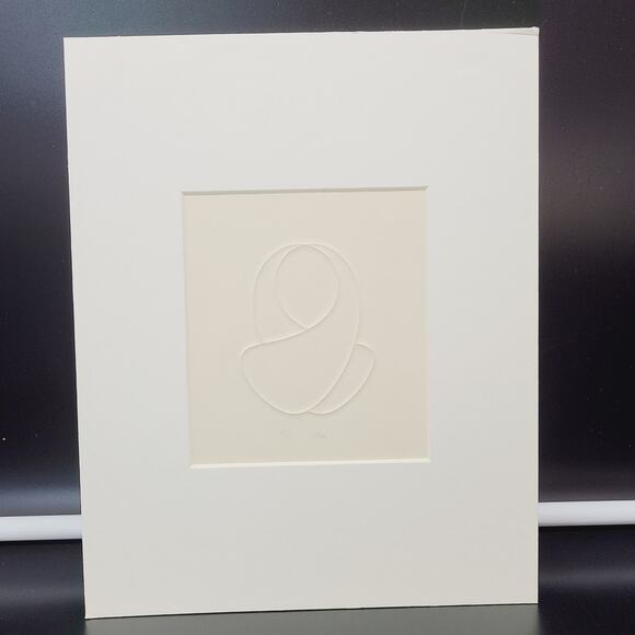 Lot of 2 VINTAGE 1982 Paul Bartlett Re' Tactual Art for the Blind & Sighted - Picture 2 of 7